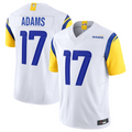 Punc LA.Rams #17 Davante Adams Player White F.U.S.E. Limited Stitched Jerseys