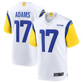 Punc LA.Rams #17 Davante Adams Player White Game Stitched Jerseys