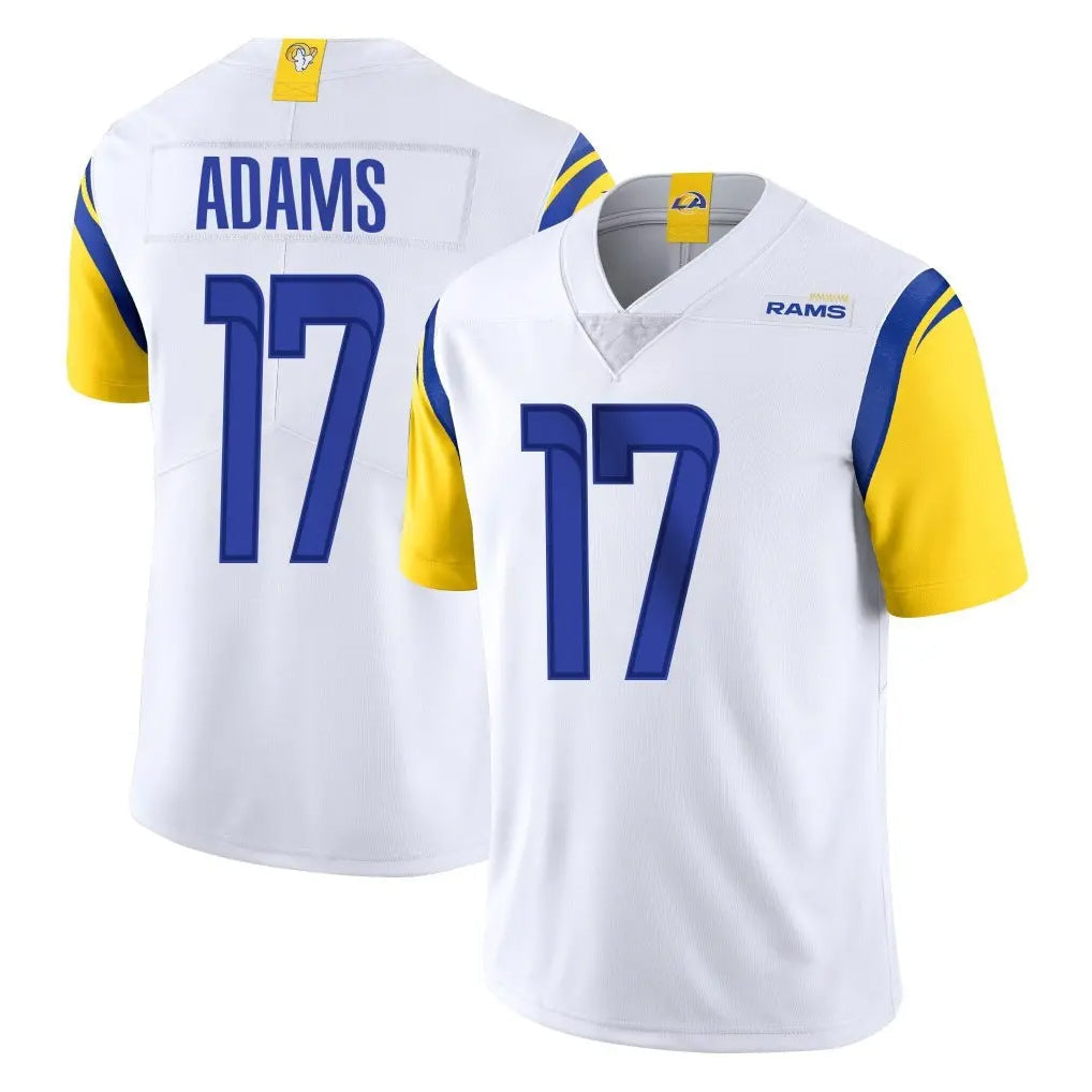 Punc LA.Rams #17 Davante Adams Player White Limited Vapor Untouchable Home Game Stitched Jerseys