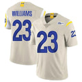 Punc LA.Rams #23 Kyren Williams Player Bone Limited Vapor Home Game Stitched Jerseys