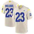 PuncLA.Rams #23 Kyren Williams Player Bone Replica Game Stitched Jerseys