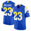Punc LA.Rams #23 Kyren Williams Player Royal Rivalries Vapor Limited Home Game Stitched Jerseys
