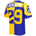 Punc LA.Rams #29 Eric Dickerson Mitchell & Ness RoyalGold 1984 Split Legacy Replica Jersey