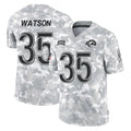 Punc LA.Rams #35 Jaylen Watson Player Arctic Camo Salute To Service Limited Game Stitched Jerseys
