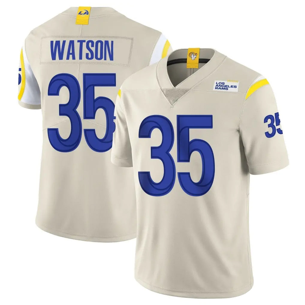 Punc LA.Rams #35 Jaylen Watson Player Bone Limited Vapor Home Game Stitched Jerseys