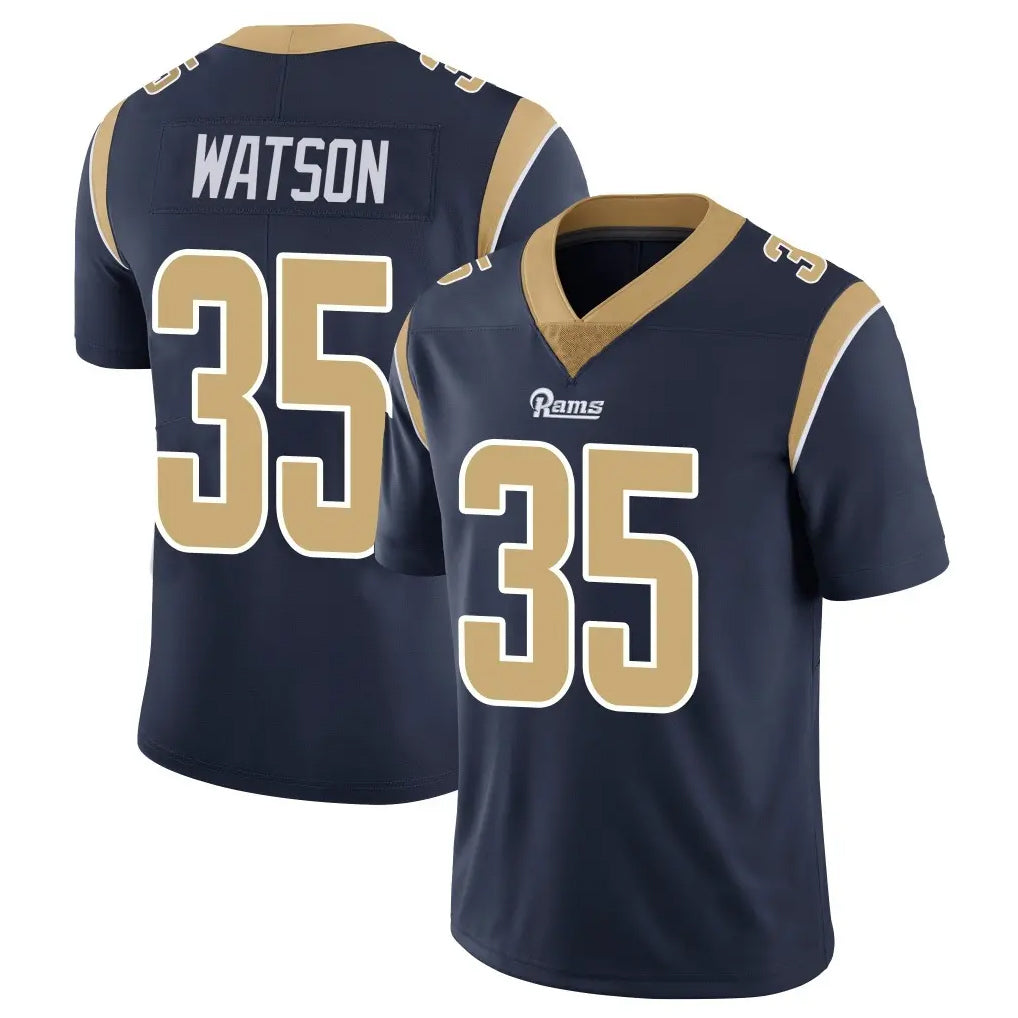 Punc LA.Rams #35 Jaylen Watson Player Navy Limited Vapor Untouchable Home Game Stitched Jerseys
