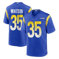 Punc LA.Rams #35 Jaylen Watson Player Royal Home Game Stitched Jerseys