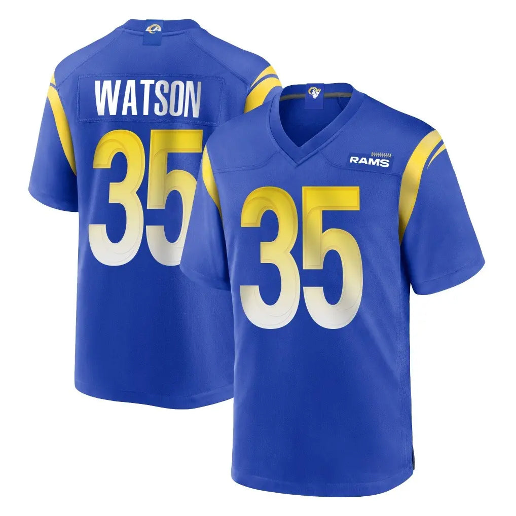 Punc LA.Rams #35 Jaylen Watson Player Royal Home Game Stitched Jerseys