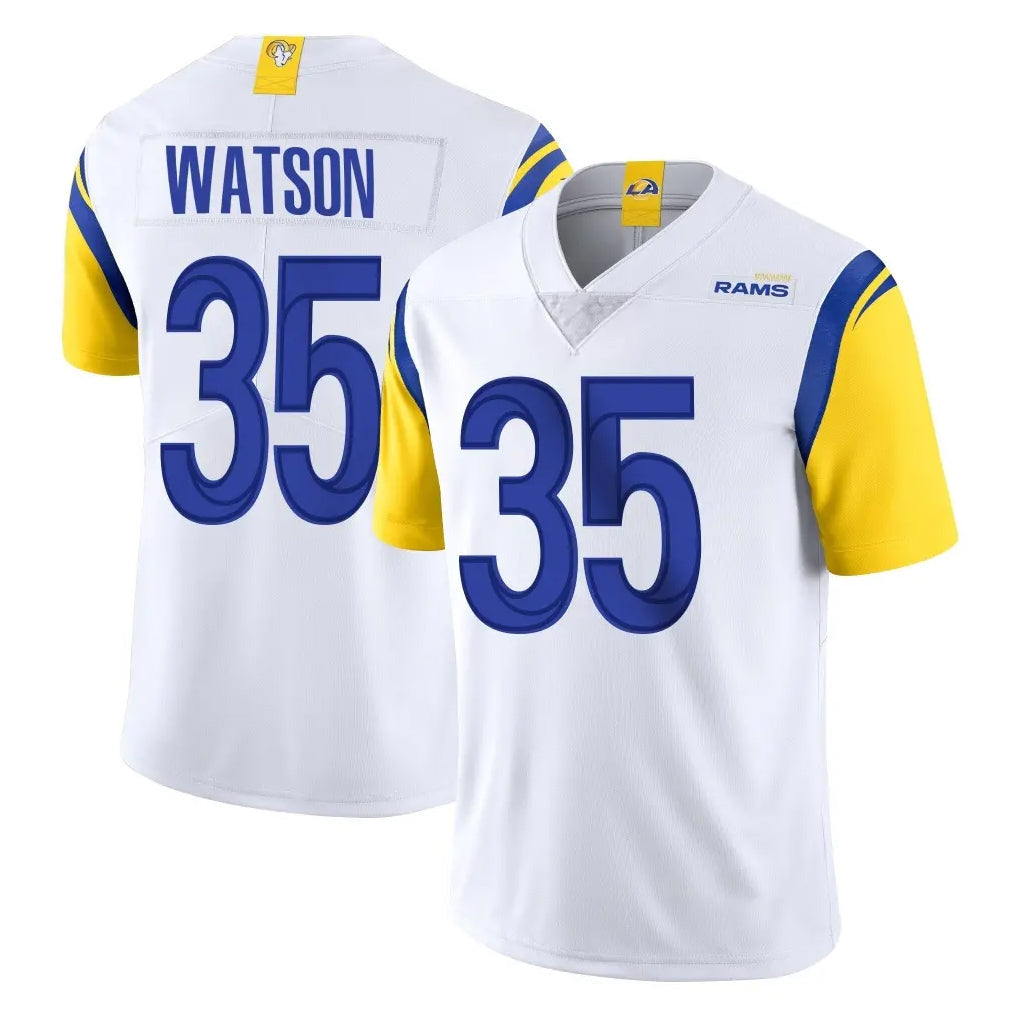 Punc LA.Rams #35 Jaylen Watson Player White Limited Vapor Untouchable Home Game Stitched Jerseys