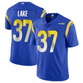 Punc LA.Rams #37 Quentin Lake Player Royal Limited Vapor Untouchable Home Game Stitched Jerseys