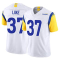 Punc LA.Rams #37 Quentin Lake Player White Limited Vapor F.U.S.E. Home Game Stitched Jerseys