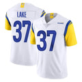 Punc LA.Rams #37 Quentin Lake Player White Limited Vapor Untouchable Home Game Stitched Jerseys