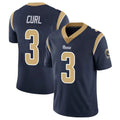 Punc LA.Rams #3 Kam Curl Player Navy Limited Vapor Untouchable Home Game Stitched Jerseys