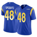Punc LA.Rams #48 Omar Speights Player Royal Limited Vapor F.U.S.E. Home Game Stitched Jerseys