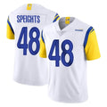 Punc LA.Rams #48 Omar Speights Player White Limited Vapor Untouchable Home Game Stitched Jerseys