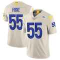 Punc LA.Rams #55 Braden Fiske Player Bone Limited Vapor Home Game Stitched Jerseys