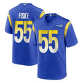 Punc LA.Rams #55 Braden Fiske Player Royal Home Game Stitched Jerseys