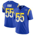 Punc LA.Rams #55 Braden Fiske Player Royal Limited Vapor Untouchable Home Game Stitched Jerseys