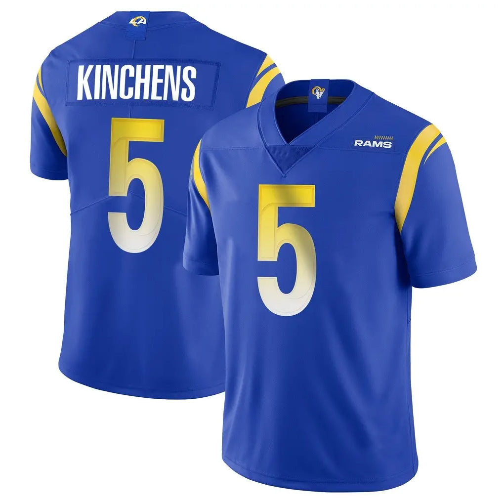 Punc LA.Rams #5 Kamren Kinchens Player Royal Limited Vapor Untouchable Home Game Stitched Jerseys