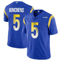Punc LA.Rams #5 Kamren Kinchens Player Royal Limited Vapor Untouchable Home Game Stitched Jerseys