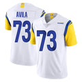 Punc LA.Rams #73 Steve Avila Player White Limited Vapor Untouchable Home Game Stitched Jerseys