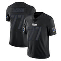 Punc LA.Rams #77 Alaric Jackson Player Black Impact Limited Home Game Stitched Jerseys