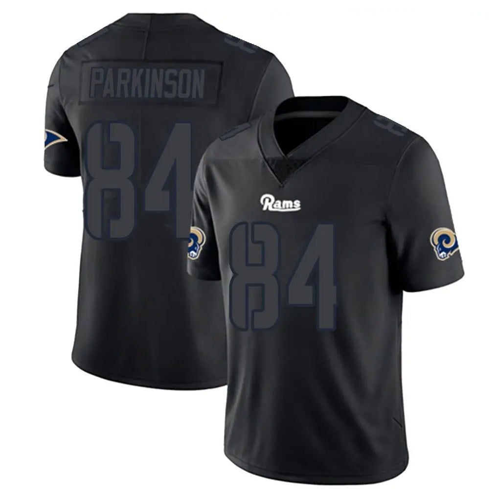 Punc LA.Rams #84 Colby Parkinson Player Black Impact Limited Home Game Stitched Jerseys