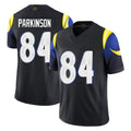 Punc LA.Rams #84 Colby Parkinson Player Black Midnight Rivalries Collection Limited Home Game Stitched Jerseys
