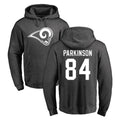 Punc LA.Rams #84 Colby Parkinson Player Gray Pullover Hoodie Limited Game Stitched Jerseys