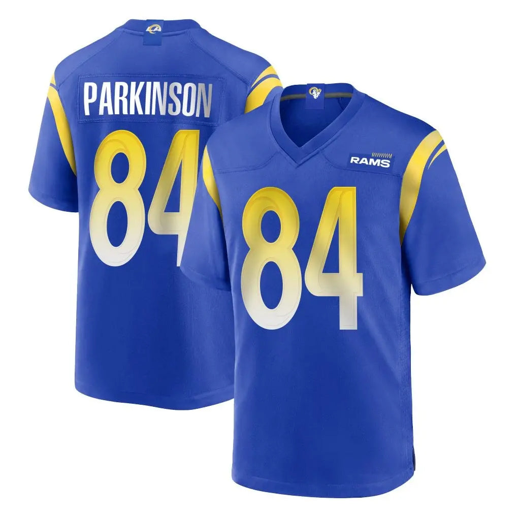 Punc LA.Rams #84 Colby Parkinson Player Royal Home Game Stitched Jerseys