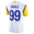Punc LA.Rams #99 Aaron Donald White Vapor F.U.S.E. Limited Jersey Stitched Jerseys