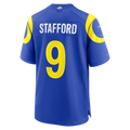Punc LA.Rams #9 Matthew Stafford Royal Team Game Player Stitched Jerseys