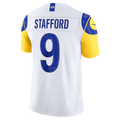 Punc LA.Rams #9 Matthew Stafford White Vapor F.U.S.E. Stitched Limited Jerseys