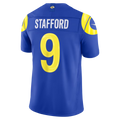 Punc LA.Rams #9 Matthew Stafford Royal Team Vapor F.U.S.E. Stitched Limited Jerseys