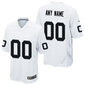 Punc Custom LV.Raiders White Road Game Stitched Jerseys