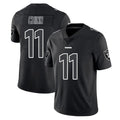 Punc LV.Raiders #11 Jeremy Chinn Player Black Limited Black Impact Home Game Stitched Jerseys