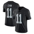 Punc LV.Raiders #11 Jeremy Chinn Player Black Limited Vapor Untouchable Home Game Stitched Jerseys