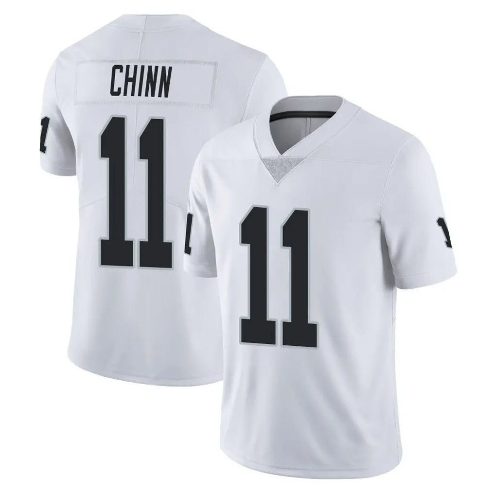 Punc LV.Raiders #11 Jeremy Chinn Player White Limited Vapor Untouchable Home Game Stitched Jerseys