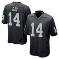 Punc LV.Raiders #14 Matt Gay Player Black Home Game Stitched Jerseys