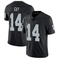 Punc LV.Raiders #14 Matt Gay Player Black Limited Vapor Untouchable Home Game Stitched Jerseys