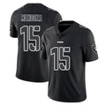 Punc LV.Raiders #15 Fernando Mendoza Player Black Limited Black Impact Home Game Stitched Jerseys