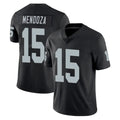 Punc LV.Raiders #15 Fernando Mendoza Player Black Limited Vapor Untouchable Home Game Stitched Jerseys