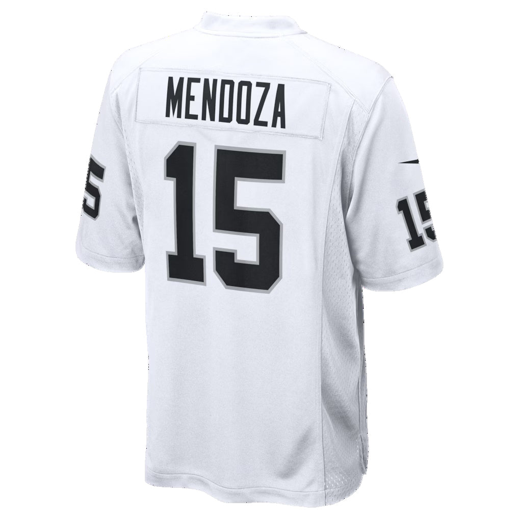 Punc LV.Raiders #15 Fernando Mendoza White Game Player Stitched Jerseys