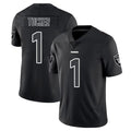 Punc LV.Raiders #1 Tre Tucker Player Black Limited Black Impact Home Game Stitched Jerseys