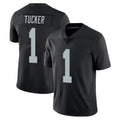 Punc LV.Raiders #1 Tre Tucker Player Black Limited Vapor Untouchable Home Game Stitched Jerseys
