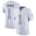Punc LV.Raiders #1 Tre Tucker Player White Limited Color Rush Home Game Stitched Jerseys
