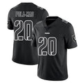 Punc LV.Raiders #20 Isaiah Pola-Mao Player Black Limited Black Impact Home Game Stitched Jerseys