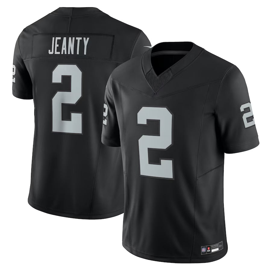 Punc LV.Raiders #2 Ashton Jeanty Player Black Home Limited Stitched Jerseys