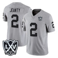 Punc LV.Raiders #2 Ashton Jeanty Player Gray 2026 Vapor Limited Home Game Stitched Jerseys