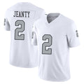 Punc LV.Raiders #2 Ashton Jeanty Player White Alternate Vapor F.U.S.E Limited Stitched Jerseys